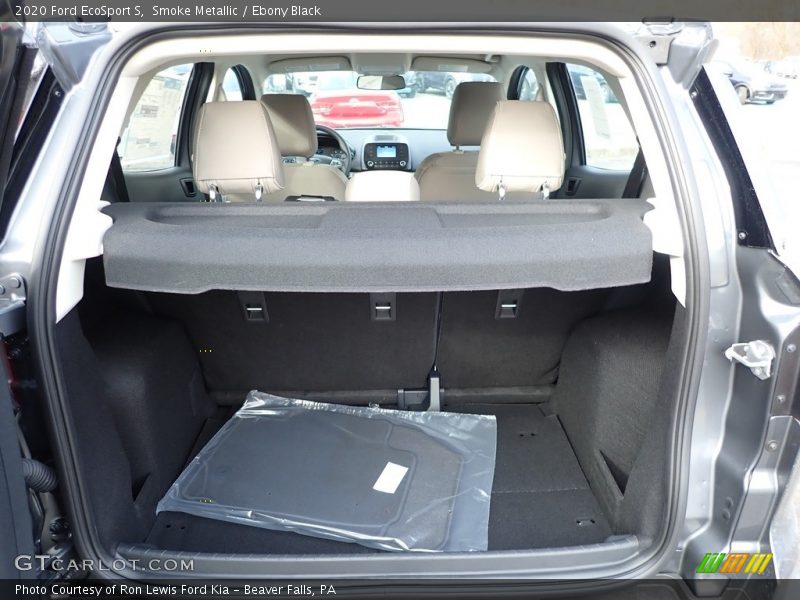 Smoke Metallic / Ebony Black 2020 Ford EcoSport S