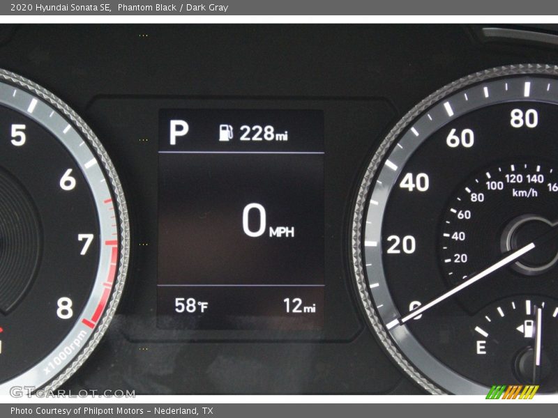 Phantom Black / Dark Gray 2020 Hyundai Sonata SE