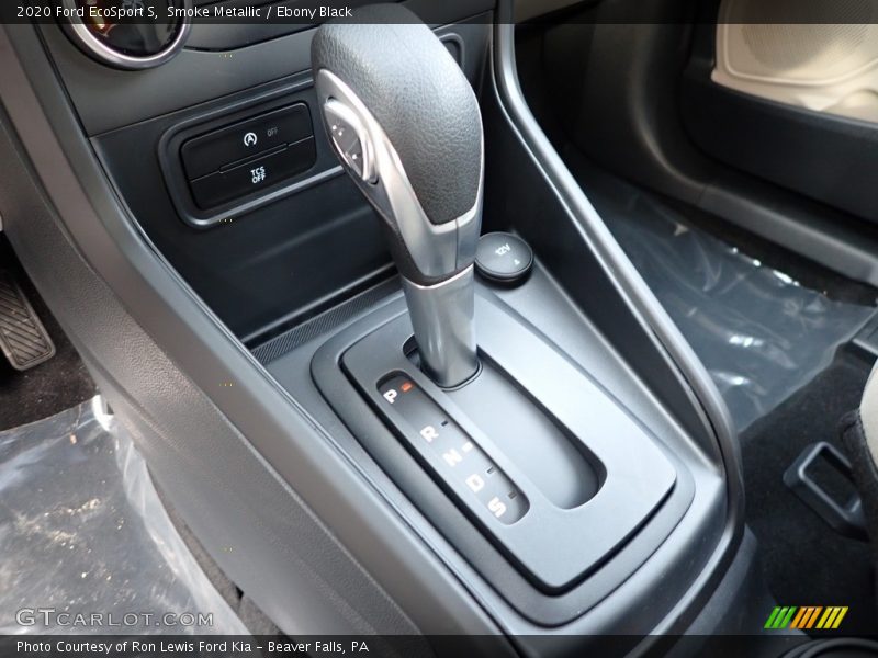 Smoke Metallic / Ebony Black 2020 Ford EcoSport S