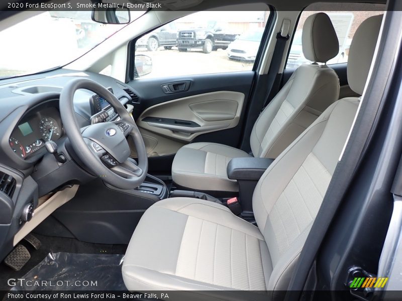 Smoke Metallic / Ebony Black 2020 Ford EcoSport S
