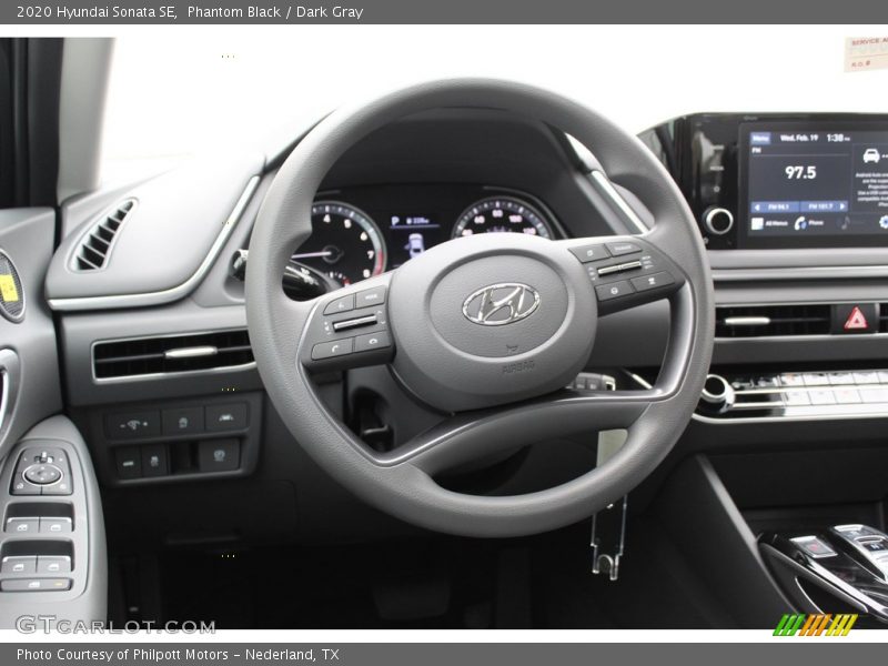 Phantom Black / Dark Gray 2020 Hyundai Sonata SE