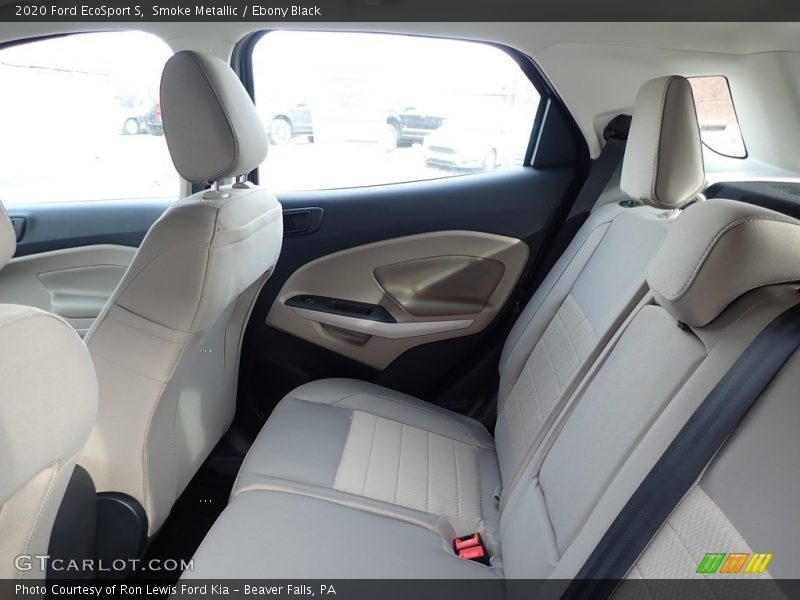 Smoke Metallic / Ebony Black 2020 Ford EcoSport S