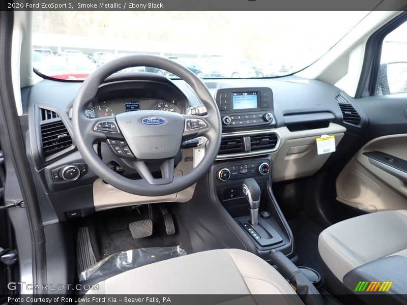 Smoke Metallic / Ebony Black 2020 Ford EcoSport S