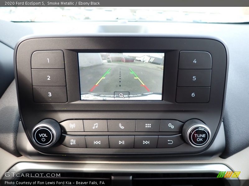 Smoke Metallic / Ebony Black 2020 Ford EcoSport S