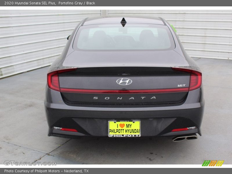 Portofino Gray / Black 2020 Hyundai Sonata SEL Plus
