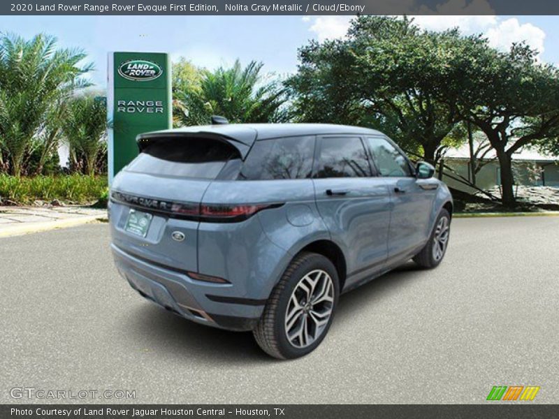 Nolita Gray Metallic / Cloud/Ebony 2020 Land Rover Range Rover Evoque First Edition
