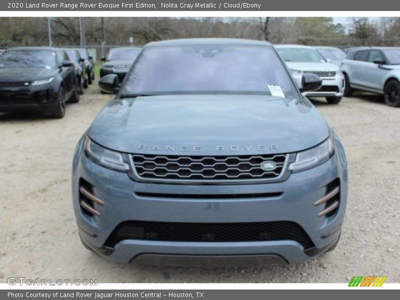 Nolita Gray Metallic / Cloud/Ebony 2020 Land Rover Range Rover Evoque First Edition