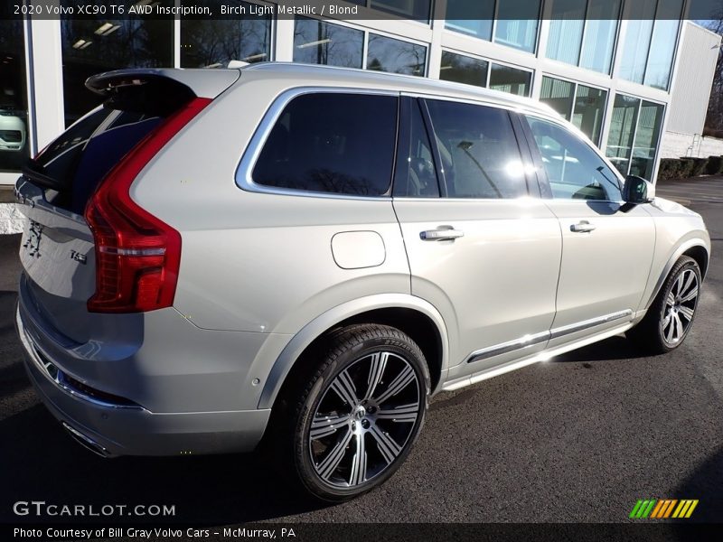 Birch Light Metallic / Blond 2020 Volvo XC90 T6 AWD Inscription