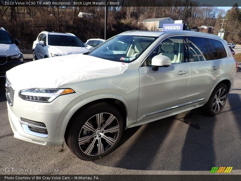 Birch Light Metallic / Blond 2020 Volvo XC90 T6 AWD Inscription