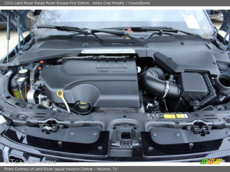  2020 Range Rover Evoque First Edition Engine - 2.0 Liter Turbocharged DOHC 16-Valve VVT 4 Cylinder