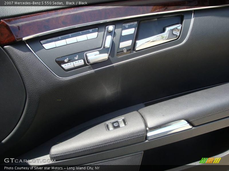 Black / Black 2007 Mercedes-Benz S 550 Sedan