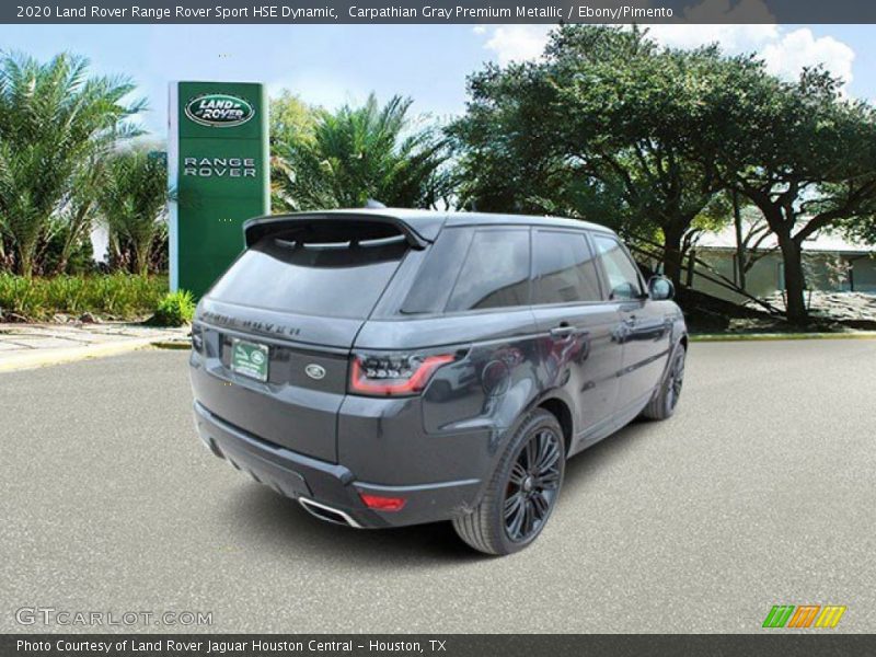 Carpathian Gray Premium Metallic / Ebony/Pimento 2020 Land Rover Range Rover Sport HSE Dynamic