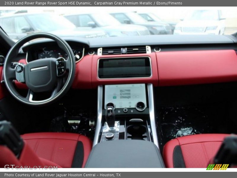 Carpathian Gray Premium Metallic / Ebony/Pimento 2020 Land Rover Range Rover Sport HSE Dynamic