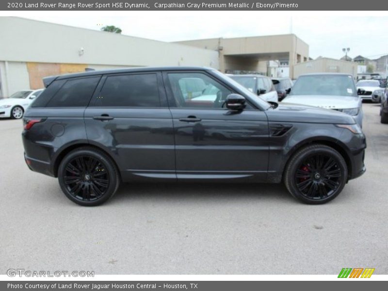 Carpathian Gray Premium Metallic / Ebony/Pimento 2020 Land Rover Range Rover Sport HSE Dynamic