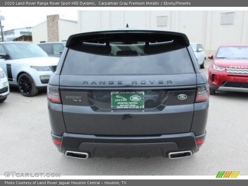 Carpathian Gray Premium Metallic / Ebony/Pimento 2020 Land Rover Range Rover Sport HSE Dynamic