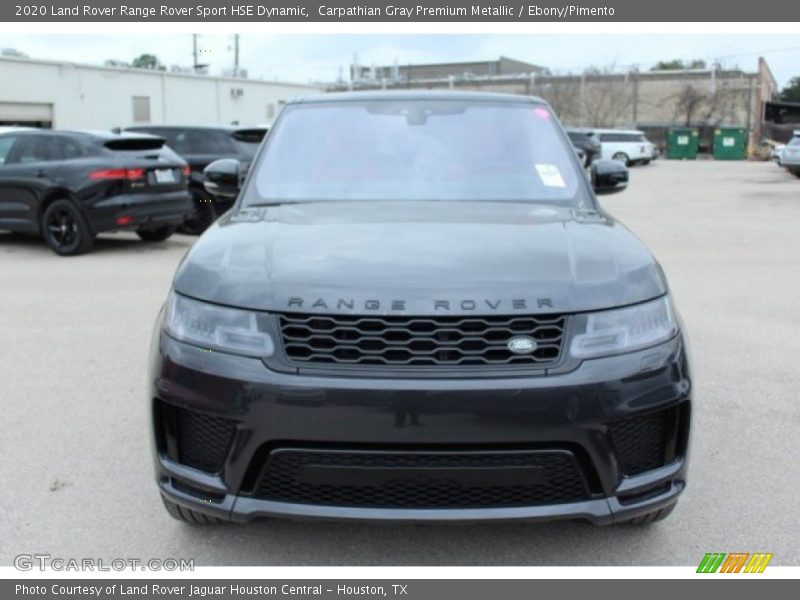 Carpathian Gray Premium Metallic / Ebony/Pimento 2020 Land Rover Range Rover Sport HSE Dynamic