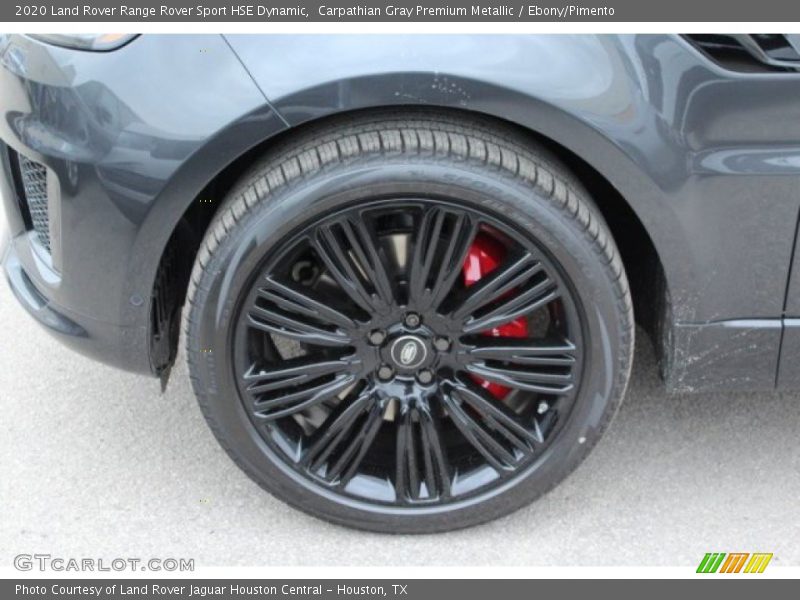 Carpathian Gray Premium Metallic / Ebony/Pimento 2020 Land Rover Range Rover Sport HSE Dynamic
