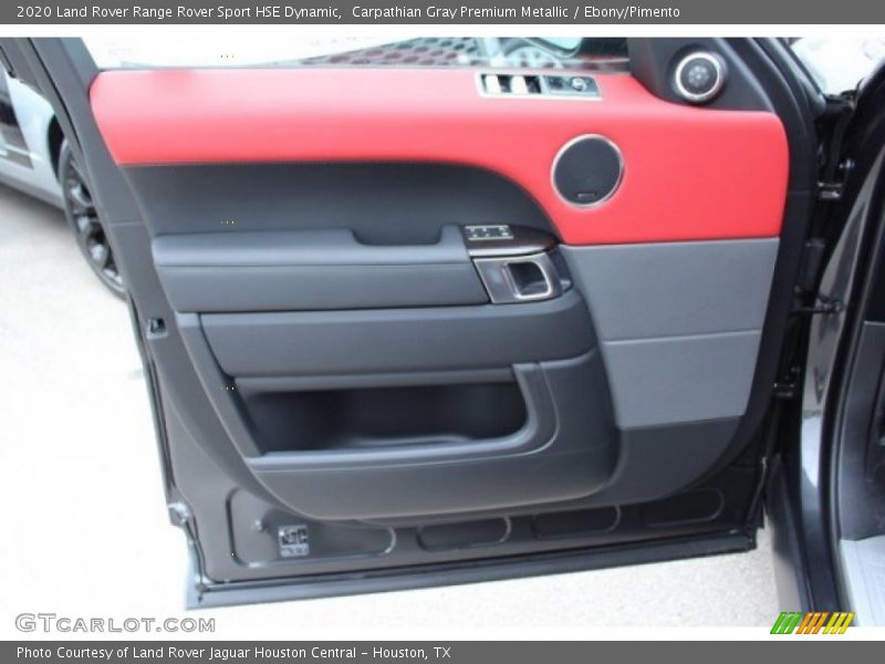 Carpathian Gray Premium Metallic / Ebony/Pimento 2020 Land Rover Range Rover Sport HSE Dynamic