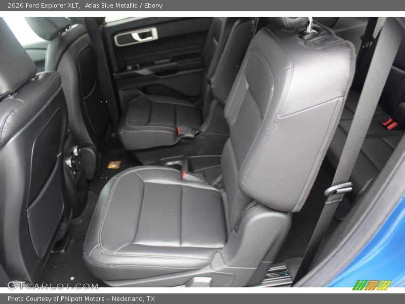 Atlas Blue Metallic / Ebony 2020 Ford Explorer XLT