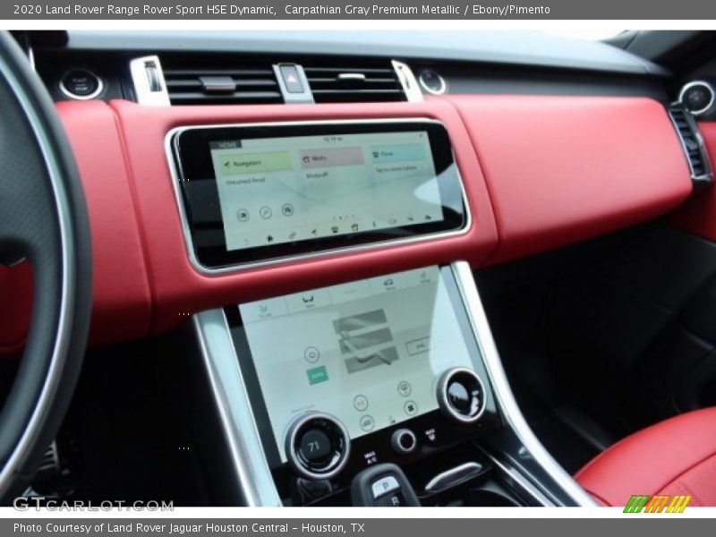Carpathian Gray Premium Metallic / Ebony/Pimento 2020 Land Rover Range Rover Sport HSE Dynamic