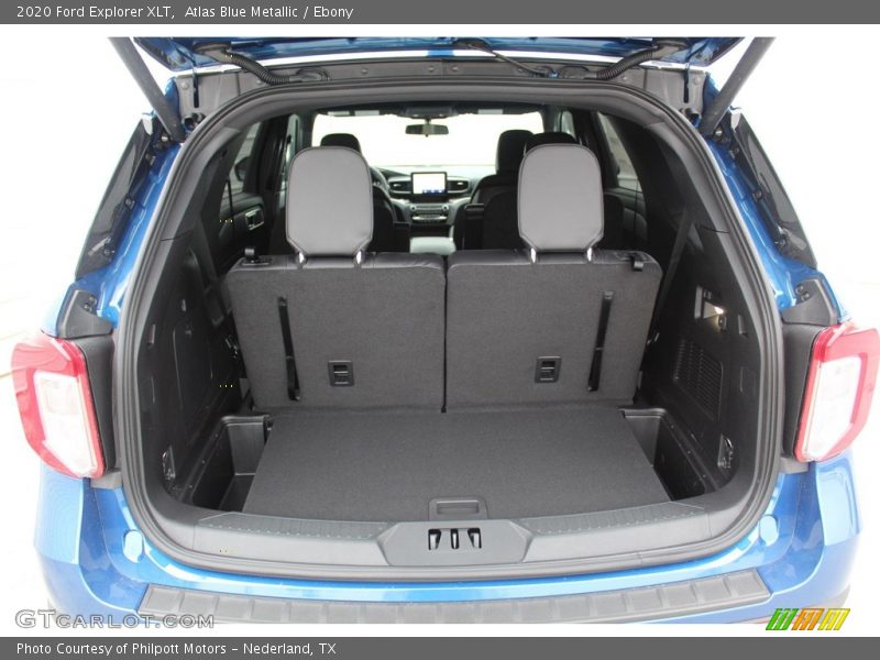 Atlas Blue Metallic / Ebony 2020 Ford Explorer XLT