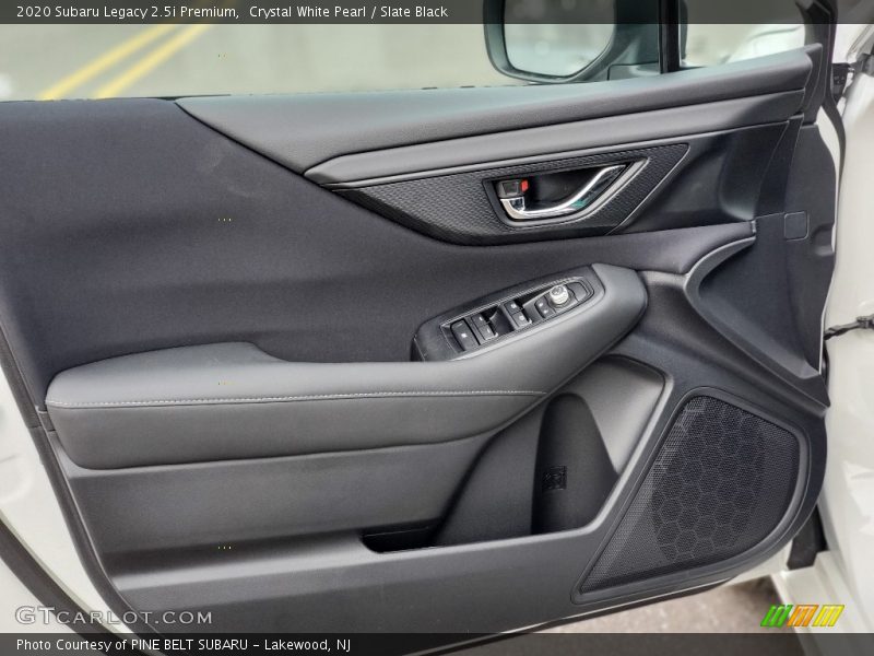 Crystal White Pearl / Slate Black 2020 Subaru Legacy 2.5i Premium