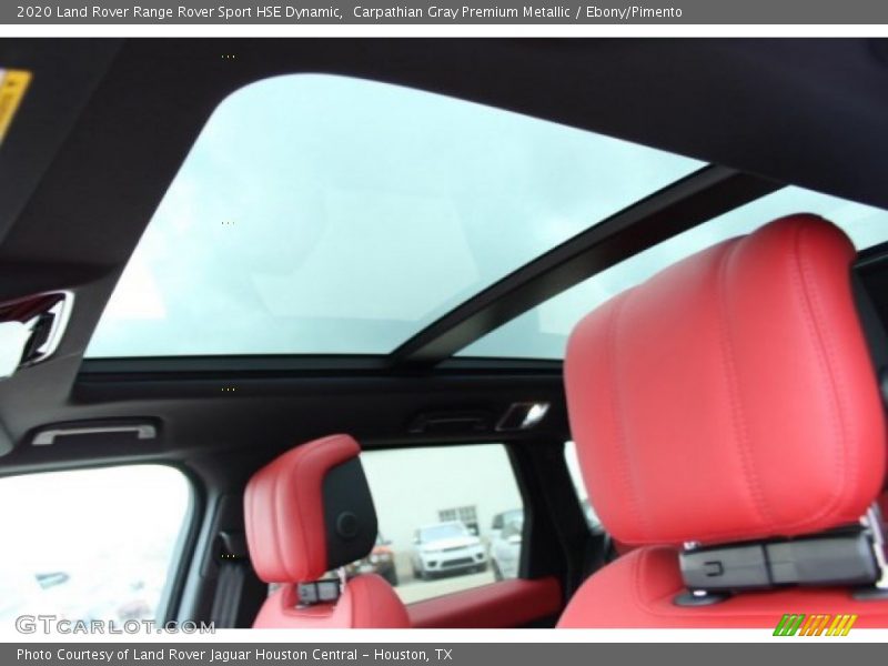Carpathian Gray Premium Metallic / Ebony/Pimento 2020 Land Rover Range Rover Sport HSE Dynamic