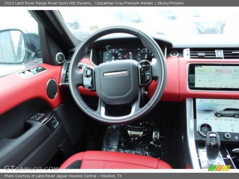 Dashboard of 2020 Range Rover Sport HSE Dynamic