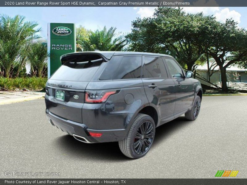 Carpathian Gray Premium Metallic / Ebony/Pimento 2020 Land Rover Range Rover Sport HSE Dynamic