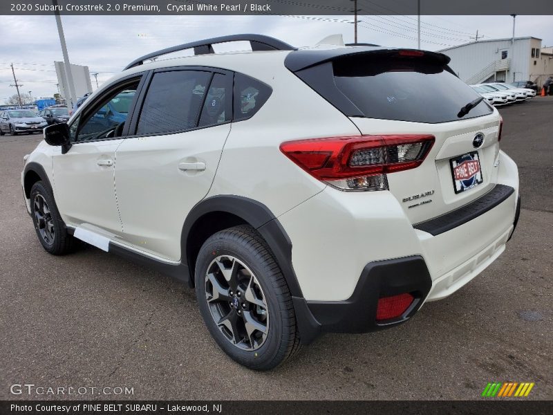 Crystal White Pearl / Black 2020 Subaru Crosstrek 2.0 Premium