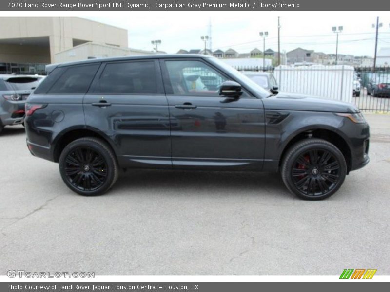 Carpathian Gray Premium Metallic / Ebony/Pimento 2020 Land Rover Range Rover Sport HSE Dynamic