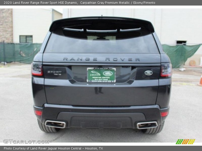 Carpathian Gray Premium Metallic / Ebony/Pimento 2020 Land Rover Range Rover Sport HSE Dynamic