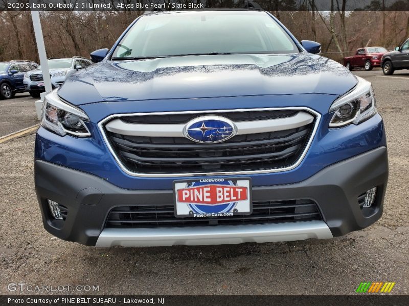 Abyss Blue Pearl / Slate Black 2020 Subaru Outback 2.5i Limited
