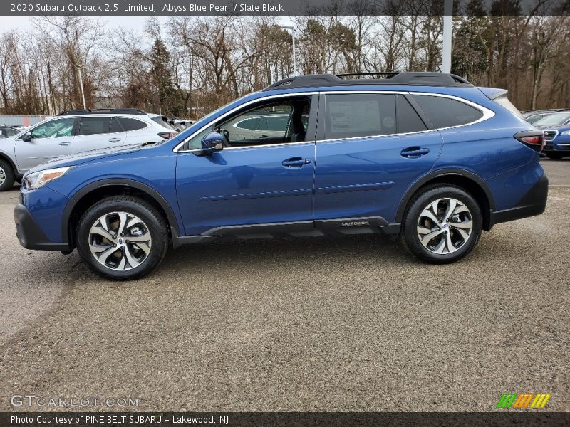Abyss Blue Pearl / Slate Black 2020 Subaru Outback 2.5i Limited