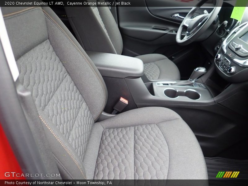 Cayenne Orange Metallic / Jet Black 2020 Chevrolet Equinox LT AWD