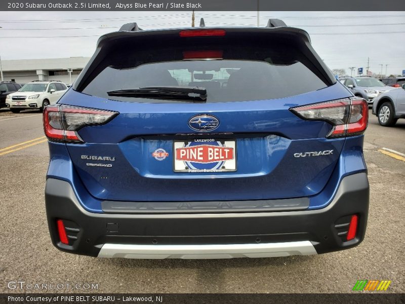 Abyss Blue Pearl / Slate Black 2020 Subaru Outback 2.5i Limited