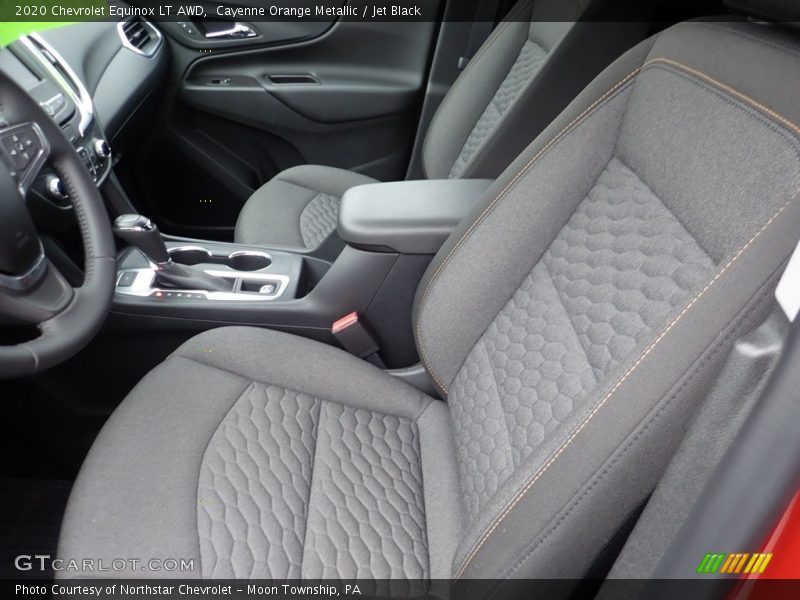 Cayenne Orange Metallic / Jet Black 2020 Chevrolet Equinox LT AWD