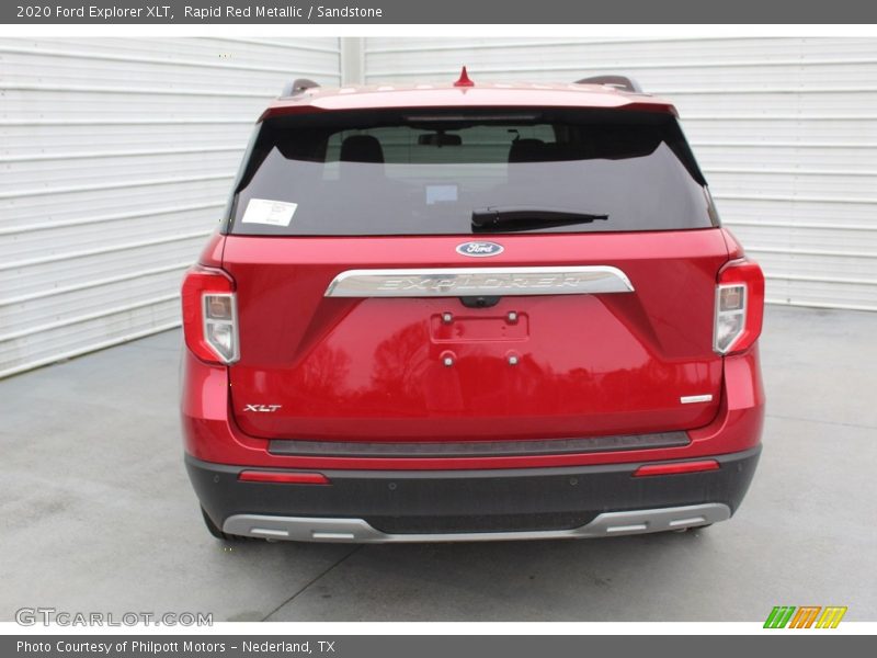 Rapid Red Metallic / Sandstone 2020 Ford Explorer XLT
