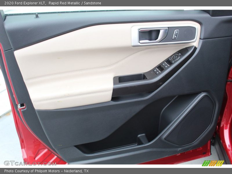 Rapid Red Metallic / Sandstone 2020 Ford Explorer XLT