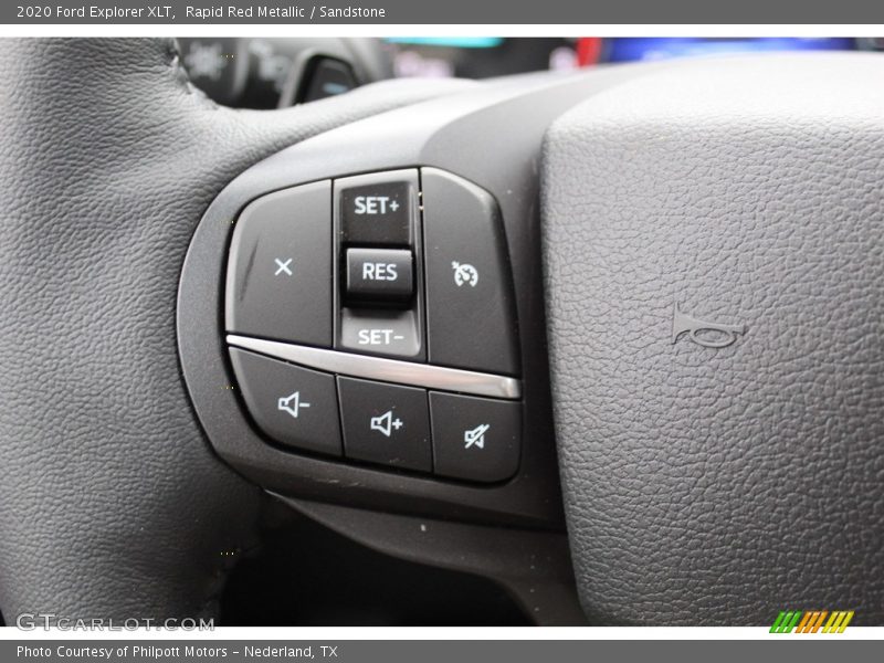 Rapid Red Metallic / Sandstone 2020 Ford Explorer XLT