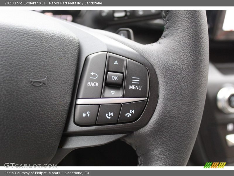 Rapid Red Metallic / Sandstone 2020 Ford Explorer XLT