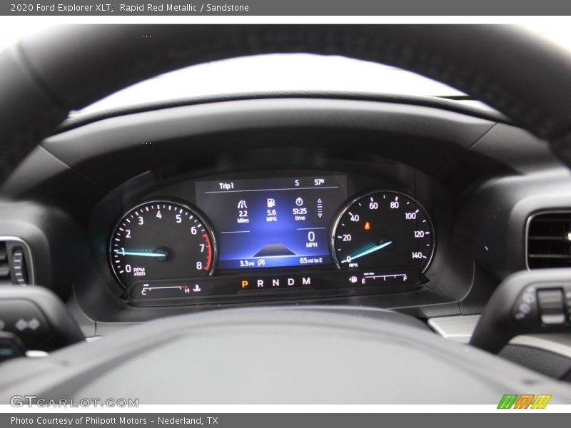Rapid Red Metallic / Sandstone 2020 Ford Explorer XLT