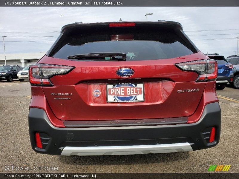 Crimson Red Pearl / Slate Black 2020 Subaru Outback 2.5i Limited