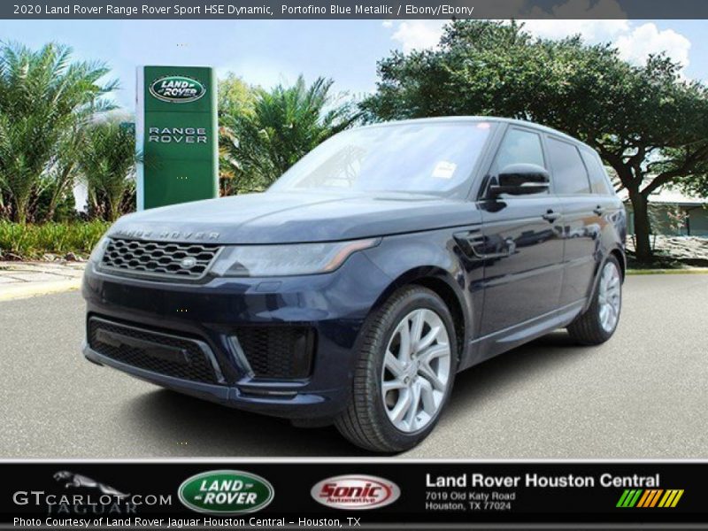 Portofino Blue Metallic / Ebony/Ebony 2020 Land Rover Range Rover Sport HSE Dynamic