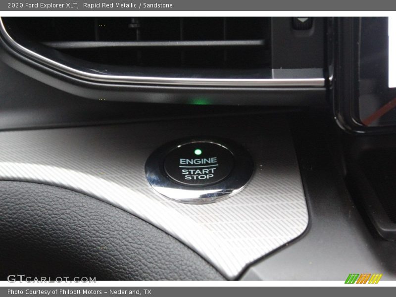 Rapid Red Metallic / Sandstone 2020 Ford Explorer XLT