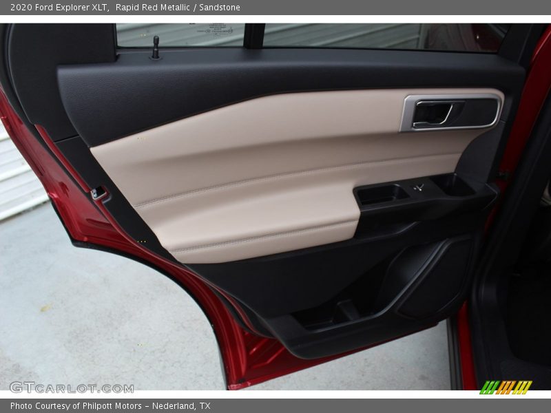 Rapid Red Metallic / Sandstone 2020 Ford Explorer XLT