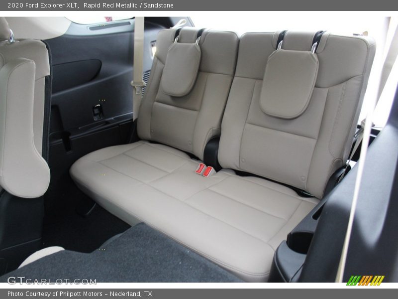 Rapid Red Metallic / Sandstone 2020 Ford Explorer XLT