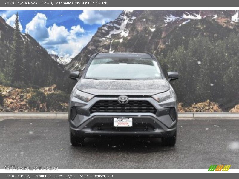 Magnetic Gray Metallic / Black 2020 Toyota RAV4 LE AWD