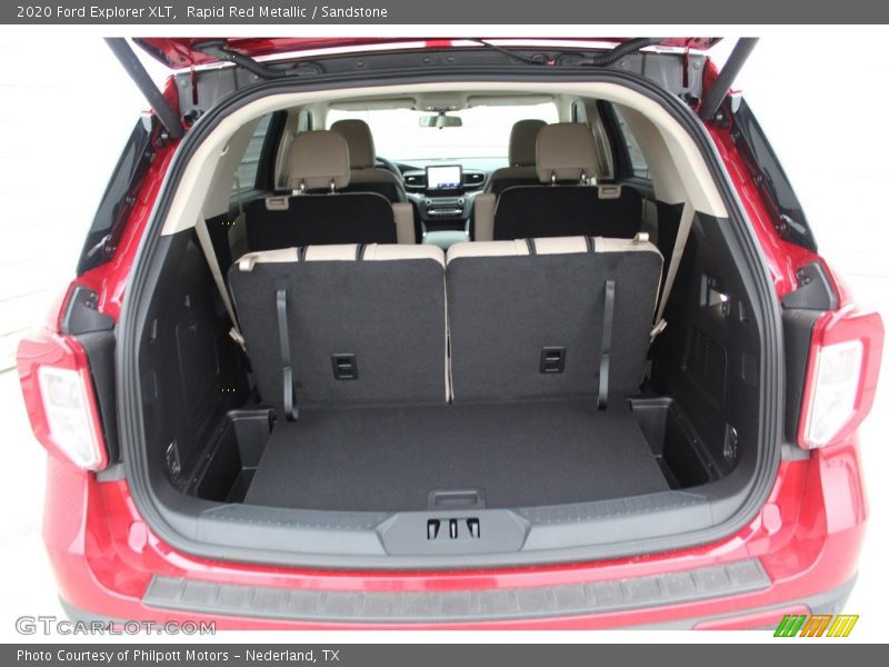 Rapid Red Metallic / Sandstone 2020 Ford Explorer XLT