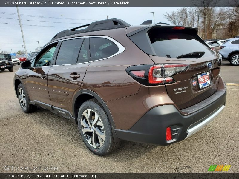 Cinnamon Brown Pearl / Slate Black 2020 Subaru Outback 2.5i Limited